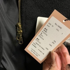 【再お値下げしました❗️】タグ付き未使用コートの画像