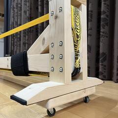 1月末まで【美品】室内用スラックラック　スラックラインの画像