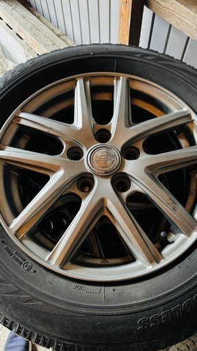 スノータイヤのホイール4本セット（値下げしました）