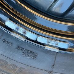 ＊商談中＊　ジムニー冬タイヤホイール　ヨコハマスタッドレタイヤ　ジムニーJB64純正スチールホイールの画像