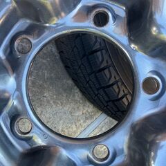 ＊商談中＊　ジムニー冬タイヤホイール　ヨコハマスタッドレタイヤ　ジムニーJB64純正スチールホイールの画像