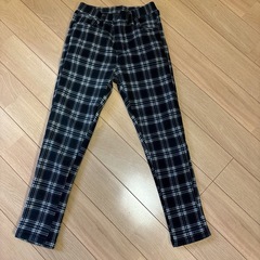 キッズパンツ裏起毛女の子140cm