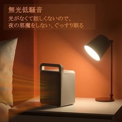 電気ストーブ 省エネ ミニストーブ 小型ヒーター 室内 ヒーター ストーブオシャレ転倒時電源OFF 2段階切替 軽量 コンパクト 持ち運び簡単 簡単操作の画像