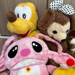 ぬいぐるみ　100円〜500円の画像
