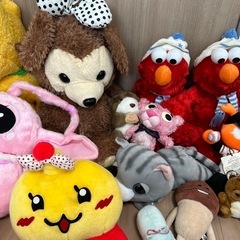 ぬいぐるみ　100円〜500円の画像