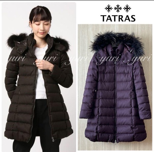（値下げ）タトラス　ファー付きダウンコート　ラビアナ