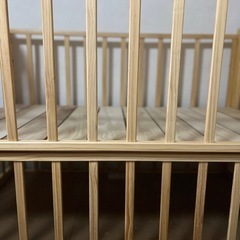 KATOJI ベビー木製ベッドの画像