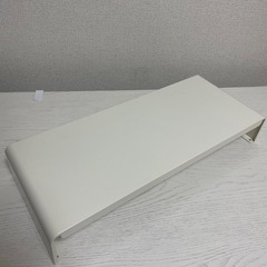 モニタースタンド　台　アイリスオーヤマ　ホワイト　パソコン　①