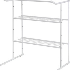 ☆新品☆押入れ収納棚ハンガーパイプ付き