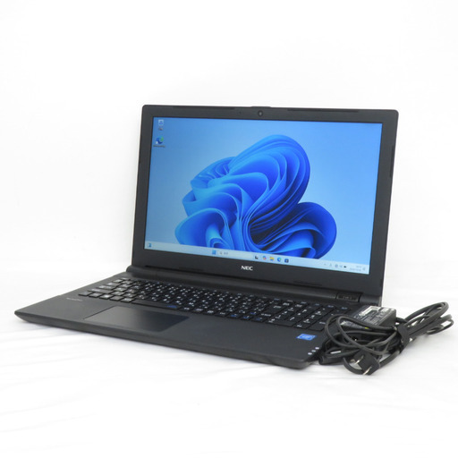 NEC VersaPro (NEC バーサプロ) ノートパソコン 15.6型 Celeron 3855U 1.60GHz/2コア メモリ4GB HDD500GB PC-VJE16FBG1 【コンプオフ金沢野々市店】