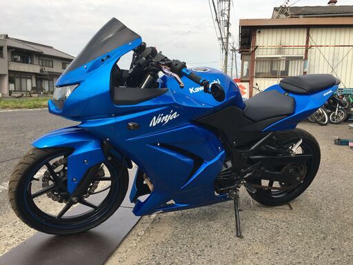 福山市 瀬戸町 カワサキ ニンジャ250R EX250K 実動 書類付 吹け上がり良好 ヨシムラ マフラー付 通勤 通学 ツーリング サーキットにも R25 CBR SS