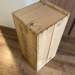 りんご箱1個の画像