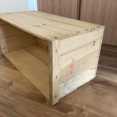 りんご箱1個の画像