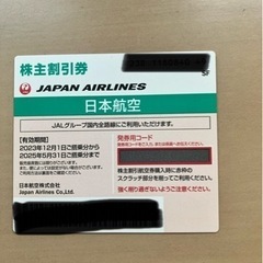 JAL株主割引券