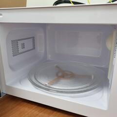 【美品】アイリスオーヤマ 電子レンジ IMB-T178-Wの画像
