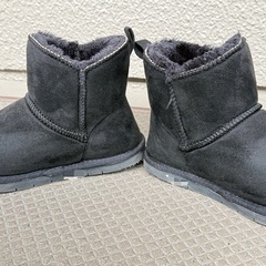 女の子用　冬用　ブーツ　黒　20cmの画像
