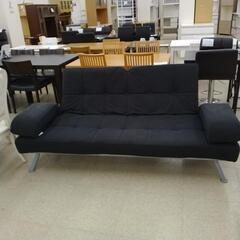 ※中央部破れ、シミあり ソファーベッド TJ8977