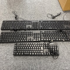 エレコム有線キーボード5つセット　新品だと6400円　