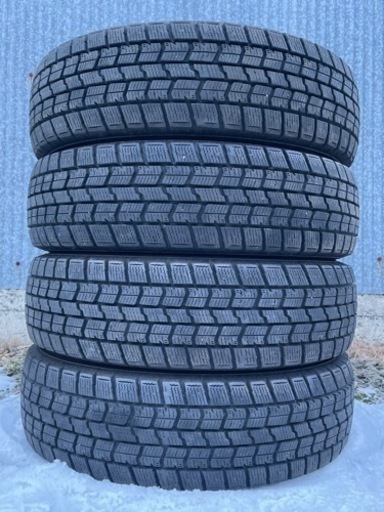 ワ）バリ溝 GOOD YEAR ICE NAVI7 グッドイヤー アイスナビセブン 155/65R14 75Q スタッドレスタイヤ 4本