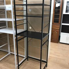 ★ジモティ割あり★  スチールラック ブラック H172×W60...