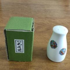 【受渡し先決定】　未使用　九谷焼調味料入れ　(たち吉·九谷焼購入...