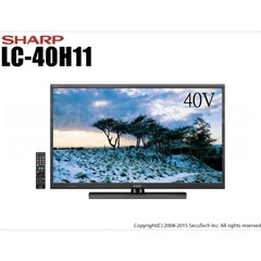 SHARP40インチテレビ13日引渡しで2000円off！