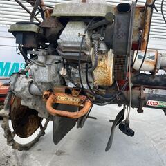 【福岡県みやま市】　ヤンマー　玉ねぎ掘取機　型式　HT2A ガソリン　リコイルスタート【管理番号　管理機015】の画像