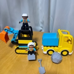 レゴ(LEGO) デュプロ トラックとショベルカー