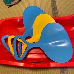 草／雪ソリ用遊具セット
の画像
