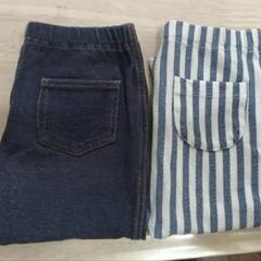 UNIQLOレギンスパンツ7分丈 100