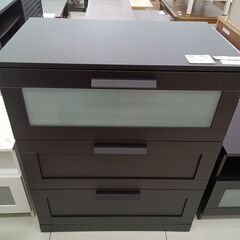 ★ジモティ割あり★ IKEA チェスト ブラック H95.5×D...