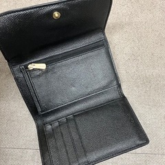 COACH コーチ　財布　三つ折り　レザーの画像