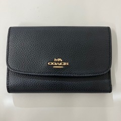 COACH コーチ　財布　三つ折り　レザー