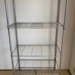 【メタルラック５段】※相談中、早くお渡しできる方優先の画像