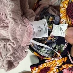 🌈極美品　お洒落着セット　80センチの画像