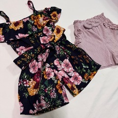 🌈極美品　お洒落着セット　80センチの画像