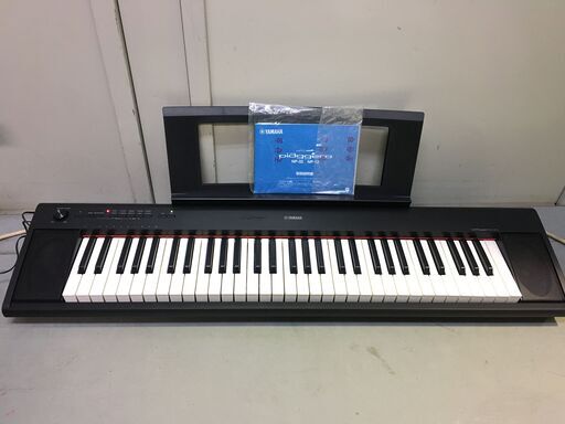 A2968　YAMAHA　ヤマハ　piaggero　ピアジェーロ　NP-12B　電子キーボード 61鍵　電子ピアノ