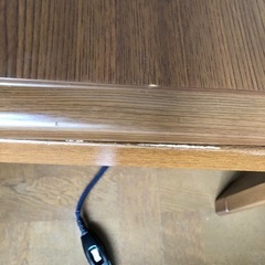 購入者決定　
家具調こたつ　山善　120✖️80 高さ360の画像