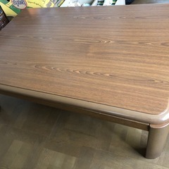 購入者決定　
家具調こたつ　山善　120✖️80 高さ360