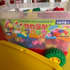 【取引中】やわらかブロック50個入りの画像