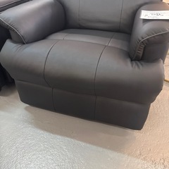 1人用リクライニングソファ　ブラック　ベガコーポレーションの画像
