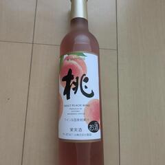 お酒　桃のワイン　