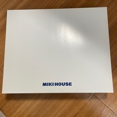 (未開封)ミキハウス 、ガーゼポンチョの画像