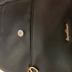 可愛い 。 美品。  リュック。  バック 。黒。リボン。 の画像