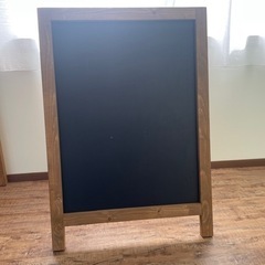 （取引終了）木製黒板看板