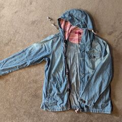 デニム生地　ジャンパー