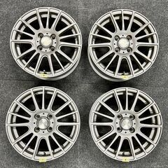 【終了】⭐15インチ⭐4穴⭐ウェッズ 中古アルミホイール⭐4本セ...