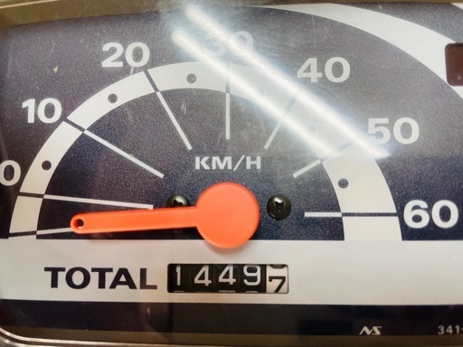 1449km  ★始動動画あり★  レッツ2 CA1PA 　スズキ　原付