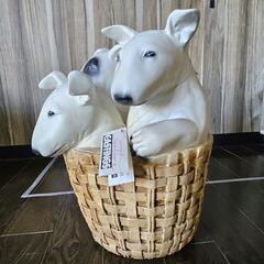アンティーク オブジェクト 置物 インテリア 犬 レトロ ペット の画像