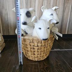 アンティーク オブジェクト 置物 インテリア 犬 レトロ ペット の画像